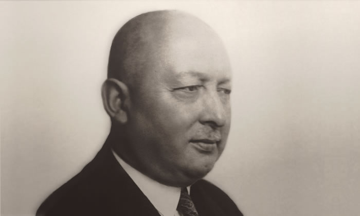 Company founder Franz Thoma, 1934